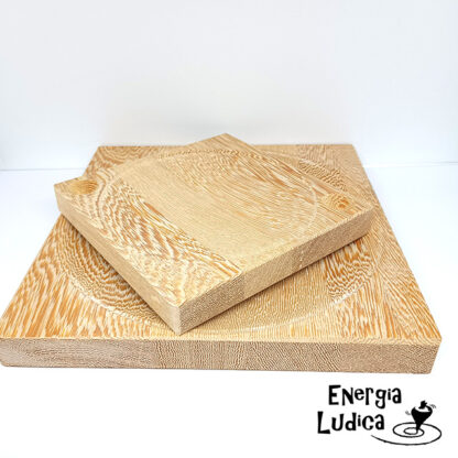 Trottola in legno piattino