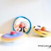 Trottola in legno bambini bebè